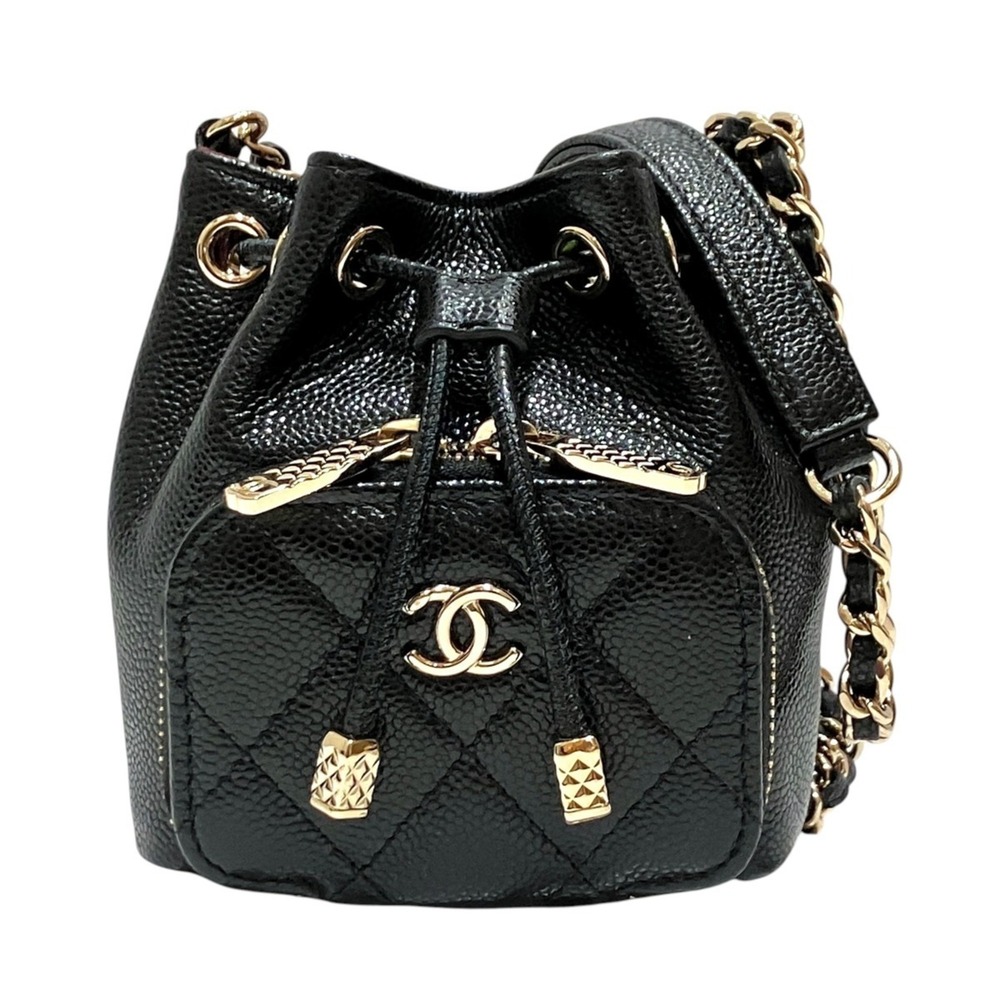 Chanel Matelassé Caviar Leather Shoulder Bag AP2913